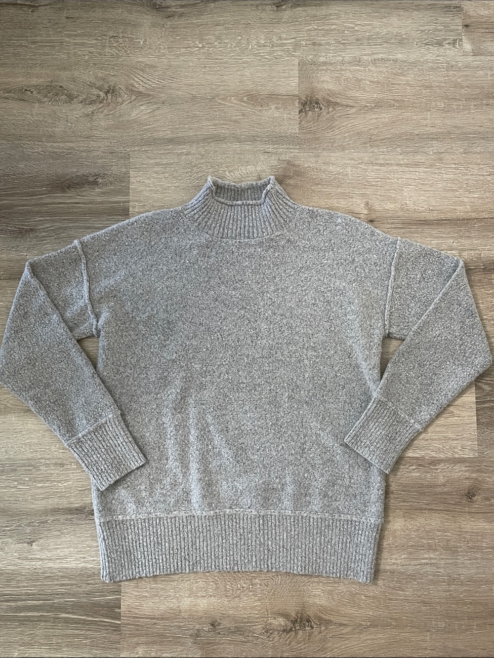 Architect | Mock neck gray sweater size medium